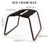 BAISUOSI Sex Chair for Couples & Women - Multifunctional Sex Stool with Bounce Technology, Weightless Position Enhancer, Ergonomic Sex Seat & Bedroom Furniture, Easy Assembly (Black) view 4