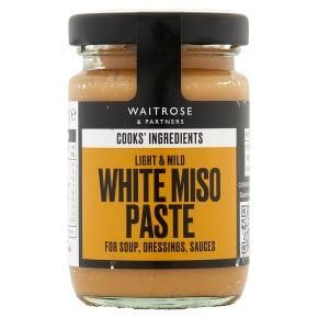 Waitrose Cooks' Ingredients White Miso Paste Jar 100g