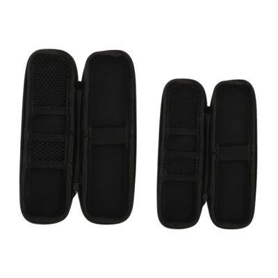 Baluue 2pcs Electric Toothbrush Storage Bag Reusable Black Toothbrush Holder Case Pouches for Travel and Daily Use Protects