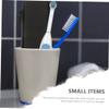 Baluue 2pcs Electric Toothbrush Storage Bag Reusable Black Toothbrush Holder Case Pouches for Travel and Daily Use Protects view 2