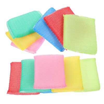 Ciieeo 24pcs Dish Scrubbing Pads Non Scratch Kitchen Sponge Cleaning Sponges Heavy Duty Nylon Scrubbing Pad for Dishes Pan Pot Cleaner Wipes for Hard Surface Cleaning Random Color
