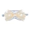 QuxetlRyz Sleep Mask Silk Sleeping Eye Mask Female Eye Cover Cute Sleep Mask Beautiful Bow Tie Blindfold Women Girls Night Eyepathces Eyes Bandage(Blue) view 1
