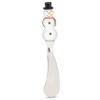Abbott Collection Snowman Topped Spreaders, 5.5-Inch, White view 2