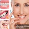 Braces Cleaning Kit,50 pcs Braces Floss Picks Braces Brushes Flossers for Braces Teeth Oral Cleaning (Multicoloured) view 2