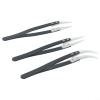 3pcs Ceramic Non Conductive Tweezers Set for Precision Work, Anti Static and Heat Resistant Tools view 1