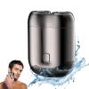 Electric Razor for Men, 2025 New Mini Electric Shavers for Men, Rechargeable Shaver Waterproof Electric Mens Shaver, Double Head Razor Wet & Dry Shaving Machine Portable Razors (01#-Gray) view 1