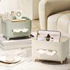 Agmoctz Multifunctional Tissue Box Holder, Modern Tissue Dispenser, Tissue Cover Nightstand Organizer, A view 2