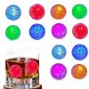Illuminated Ice Cubes for Drinks, LED Ice Cubes for Drinks, Reusable Glowing Ice Cubes, Liquid Activated, Reusable Multi Colour, LED Drinks - of 12 for Club Party Wedding view 1