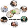 Cute Dinosaur Travel Eye Mask Blackout Eye Mask for Sleeping Airplane Eyemask with Adjustable Strap Sleep Masks for Women Men Soft Night Blindfold Eyemask view 4