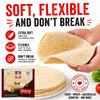 Flour Tortillas 30cm (12") | Durum Extra Large, Soft Flour Tortilla Wraps for Burritos view 3