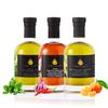 Caravella Fine Food 3x Tangerine, Chili & Garlic, Basil Flavored Extra Virgin Olive Oils 250 ml -Italian Cold-pressed Aromatic blend Gourmet Gift -for Cooking Drizzling Marinades Vinaigrettes view 4