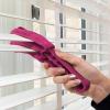 Blind Duster - Window Track Cleaner, Shutter Brush - Microfiber Cloth Portable Window Track Crevice Cleaning Brushes for Shutters, Vent, Air Conditioner & Sliding Door Tracks view 2