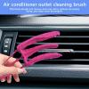 Blind Duster - Window Track Cleaner, Shutter Brush - Microfiber Cloth Portable Window Track Crevice Cleaning Brushes for Shutters, Vent, Air Conditioner & Sliding Door Tracks view 3