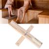 30 Minute Sand Timer for Sauna Use, Hourglass for Time Measurement, beige view 3