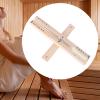 30 Minute Sand Timer for Sauna Use, Hourglass for Time Measurement, beige view 4
