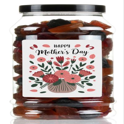 Mothers Day Lion Wine Gums Sweet Gift Jar by Just Treats - Blooming with Love - J20