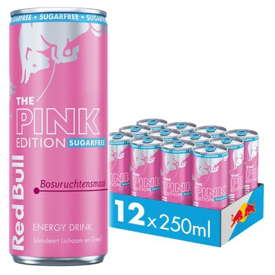 Red Bull - The Pink Edition Wild Berry - sleekcan - 12x25 cl - NL