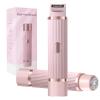 Favorabler-D Shaver for Women, Dual Head Shaver Lady, 2 in 1 Bikini Trimmer Lady Shavers for Women, Painless Electric Razor Facial Hair Trimmer for Face Legs Underarm (Pink) view 1