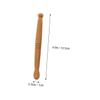 SEWOART 4pcs Fragrant Wood Acupoint Pen for Body Massage Light Brown for Acupuncture Point Rod and Massage Tool Use Style view 2