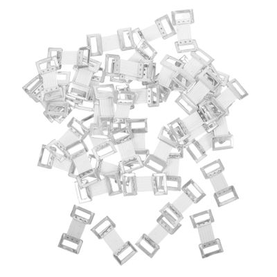 Vaguelly 50pcs Elastic Bandage Clips Aluminum Buckles Reusable Fixation Tools for Wrapping and First Aid