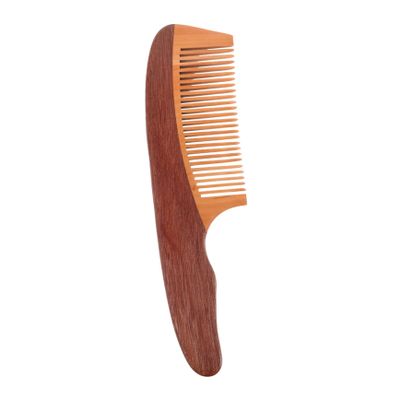 Beaupretty Beard Cleaning Comb for Men Portable Wide Tooth Comb Scalp Massage Function for Beard Grooming