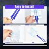 Duste Refills Compatible with Swiffer Duster, Heavy Duty Multi Surface Duster Replacement with 1 Extra Handle for Cleaning Furniture, Blinds, Ceiling Fans and Car (21) view 2
