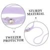 ARTSEWPLY Eyelash Tweezers Bracelet Lash Clamp Tweezers Eyelash Holder for Extensions Applicator Travel Replacement view 3