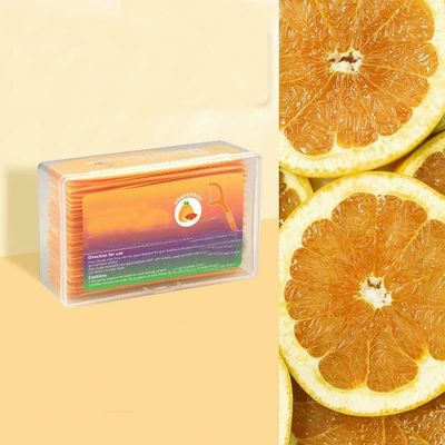 SYJYM 30PCS Individual Package Floss Colorful Fruit Flavor Dental Floss Set Pick Toothpick Portable Teeth Cleaner With Box