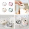 Denture Case Brace Storage Box Retainer Case Mouth Guard Case Container Case Round Denture Case view 2