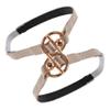 1 Pair Beige Elastic High Heels Shoe Straps with PU Leather and Alloy Buckle, No Installation Required, Strong and Simple Positioning Strap for Secure Fit on High Heels view 1