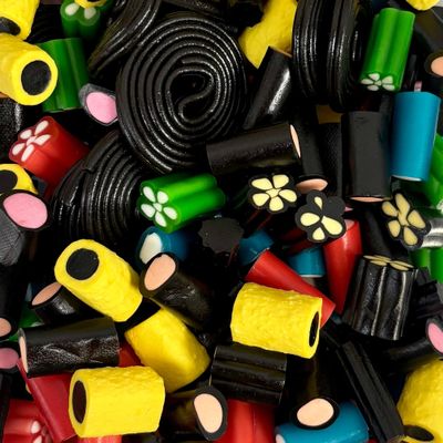 Carnival Liquorice Mix XL Victorian Sweet Shop Gift Jar by The Gourmet Sweet Company