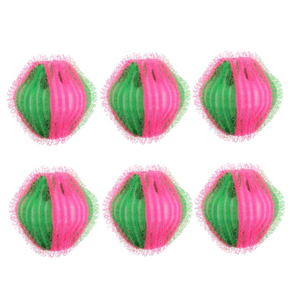 IWOWHERO 6pcs Pet Laundry Ball Nylon Washing Machine Balls Pet Hair Catcher for Washer Laundry