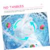 IWOWHERO 6pcs Pet Laundry Ball Nylon Washing Machine Balls Pet Hair Catcher for Washer Laundry view 3