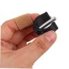 FOYTOKI 4pcs C-Shape Walking Canes Pin Locks with Reliable Fit and Replaceable Abs and Steel Material, Sleek Modern Canes Buckle for Walker Accessories, Wheelchair Replacement Parts view 4