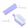 TOVINANNA 2pcs Giant Toothbrush Prop with Lavender Flocking Bristles Made of Abs Material, Portable and Versatile Use for Celebration and Weddings, Creative Large Fake Toothbrush view 3