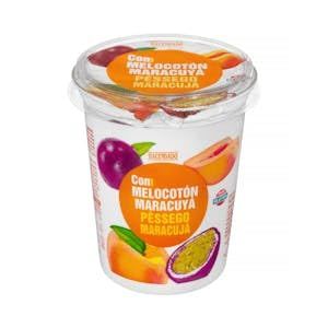 Yogurt Creamy Hacendado with Peach and Passion Fruit Pot 500g Pack 2