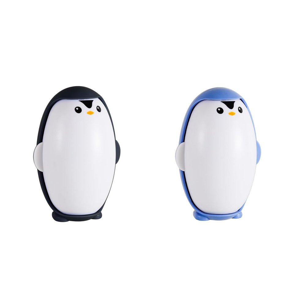 LEBEXY Reusable Lint Roller, Pack of 2, Washable Portable Sticker, Pet Hair Remover, Sticky Lint Rollers, Ball for Pet Hair, Clothes, Hair, Dust (Black + Blue)