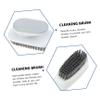 EXAOMBLE 1set Multipurpose Cleaning Brush Handle Scrub Brush for Shoes and Clothes Flexible Bristles for Household Cleaning Bathrooms Kitchens and More view 2