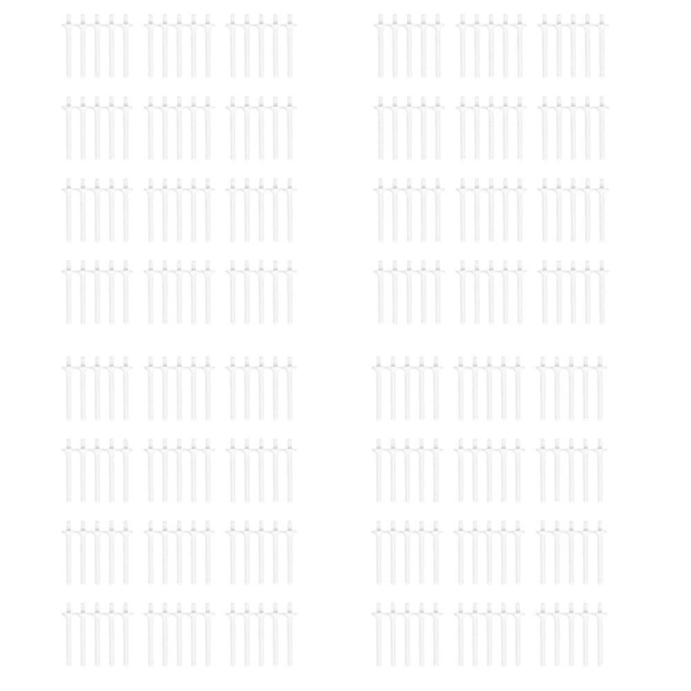 Dxoniislh 240Pcs Nose Wax Stick Applicator Spatulas Plastic Nose Waxing Strips Nose Clean Eyebrows Nose Hair Removal