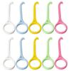 10pcs Orthodontic Care with The Premium Aligner Removal Tool - White, Deep Pink, Green, Blue, Yellow (2pcs Each) for Aligner Removal Tool & Dental Tools view 1