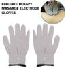 1 Pair Electrode Gloves For Tens Machine Conductive Gloves Electrode Massage Therapy U9F3 Massage Electrotherapy Hand Mitts Wire view 4