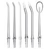 JTF Replacement Water Flosser Nozzles for JTF F200/F300-3 Standard Orthodontic,1Periodontal,1Tongue Cleaner & 360 Rotating Tips(6 Pack) view 1