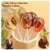 5 flavors plum lollipopSweet and sour candy,Mango strawberry brown sugar hard candy,Candied fruit,Healthy snack food,Vegan,Delicious Chinese snack gift (4 flavor mix,2bags) view 4