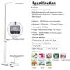CFDZCP Digital Height And Weight Scale, 440 Lb /200kg Capacity Medical Office Scale, Medical Body Fat Scale For Weight And Height Measurement, Lcd Display Heavy Duty Scale view 2
