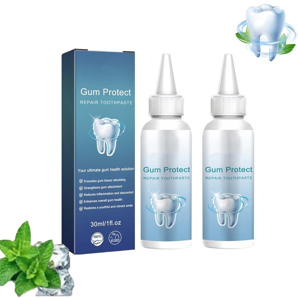 Gum Therapy Gel, Mullend Teeth Repair Gel, Gum Repair, Repair of Gum Recessions, Fresh Breath, Deep Cleaning of Gums, Protect Gums and Oral Care (2)