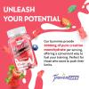 Truvenzara Creatine Monohydrate Gummies 5000mg, 5-in-1 Vegan Supplement with Taurine, B6 & B12, for Energy, Endurance & Muscle Builder, Low Sugar, High Absorption, Natural Berry, 120 Count view 2
