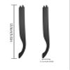 1 Pair/2 Pairs Replacement Temple Arms Legs for Oakley Holbrook OO9102|Holbrook XL OO9417 Holbrook AF OO9244 Sunglasses, Black + Grey, One Size view 2