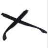 1 Pair/2 Pairs Replacement Temple Arms Legs for Oakley Holbrook OO9102|Holbrook XL OO9417 Holbrook AF OO9244 Sunglasses, Black + Grey, One Size view 3