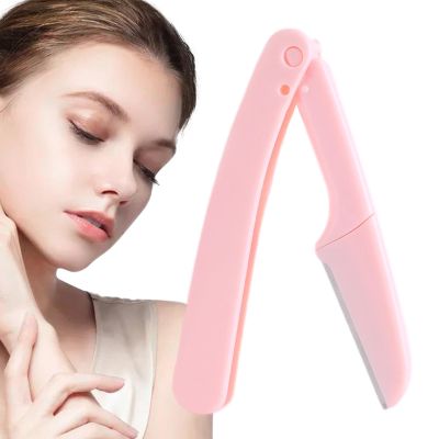 Eyebrow Trimmer, Foldable Eyebrow Razor, Foldable Eyebrow Trimming Tool | Professional Face Shaver for Women, Portable Beauty Tool for Home & Travel