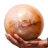 Polished Natural Golden Aventurine Quartz Crystal Chakras Healing Reiki Metaphysical Stone Sphere Large (185mm/19.73lbs) Meditation Feng Shui Aura Indoor Gift Ball view 1